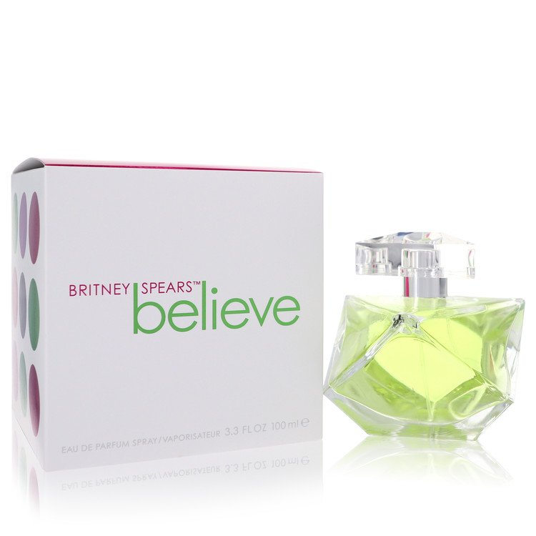 Believe by Britney Spears Eau De Parfum Spray 3.4 oz Believe by Britney Spears Eau De Parfum Spray 3.4 oz